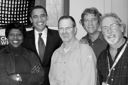 Eric with President Obama
